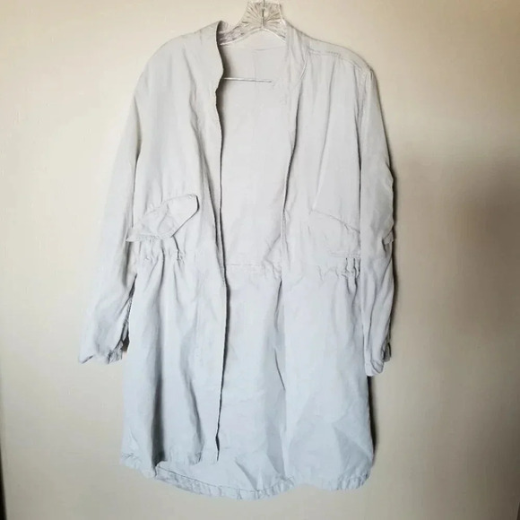 Aritzia Babaton  Clarence Jacket Linen Lyocell Cream - Picture 11 of 15